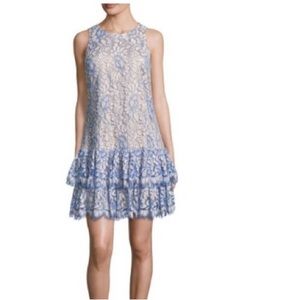 Eliza J Blue Lace Dress